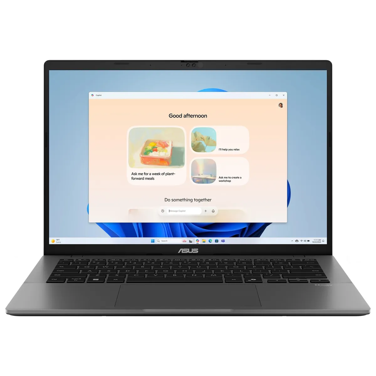 Ноутбук Asus Vivobook S14 S3407VA-LY089X (90NB1682-M007K0) Matte Gray - зображення 1