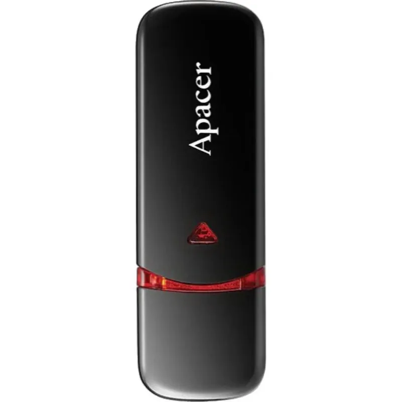 Флеш-накопичувач USB 32GB Apacer AH333 Black (AP32GAH333B-1) - зображення 1
