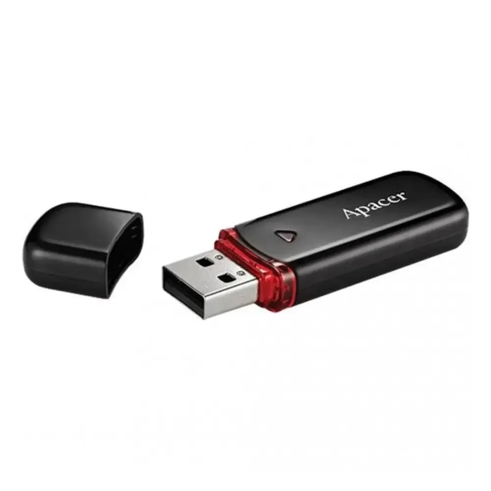 Флеш-накопичувач USB 32GB Apacer AH333 Black (AP32GAH333B-1) - мініатюра 4