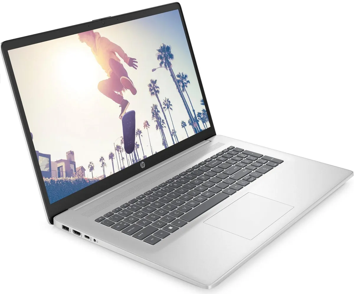 Ноутбук HP 17-cn3039ua (C9RK7EA) Silver - мініатюра 2