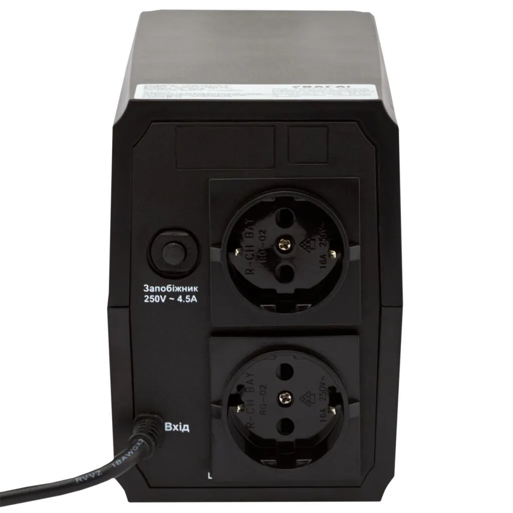 Джерело безперебійного живлення LogicPower LPM-525VA-P - мініатюра 7