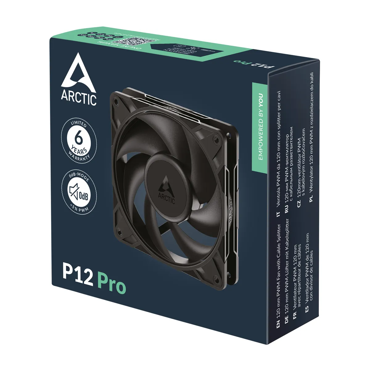 Вентилятор Arctic P12 Pro (ACFAN00305A) - мініатюра 2