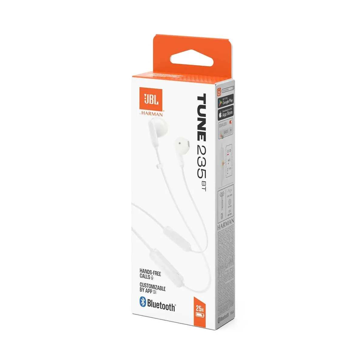 Bluetooth-гарнітура JBL Tune 235BT White (JBLT235BTWHT) - зображення 1