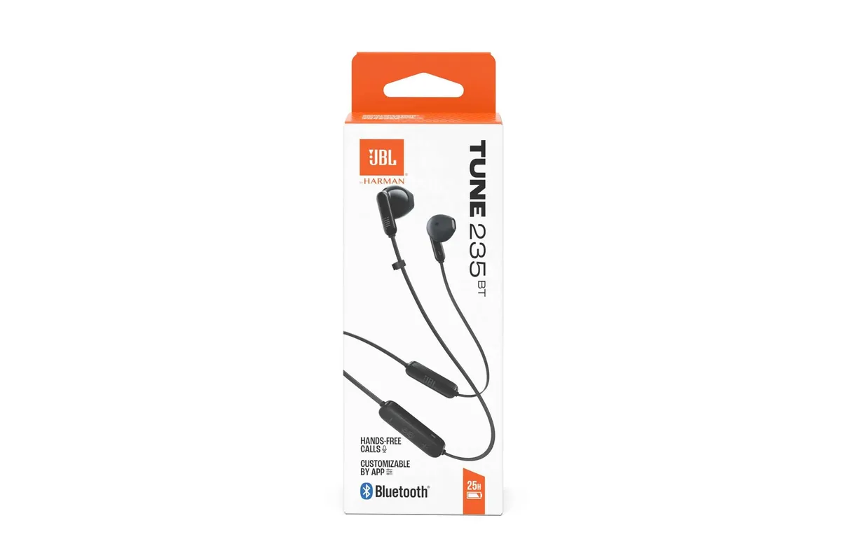 Bluetooth-гарнітура JBL Tune 235BT Black (JBLT235BTBLK) - зображення 1