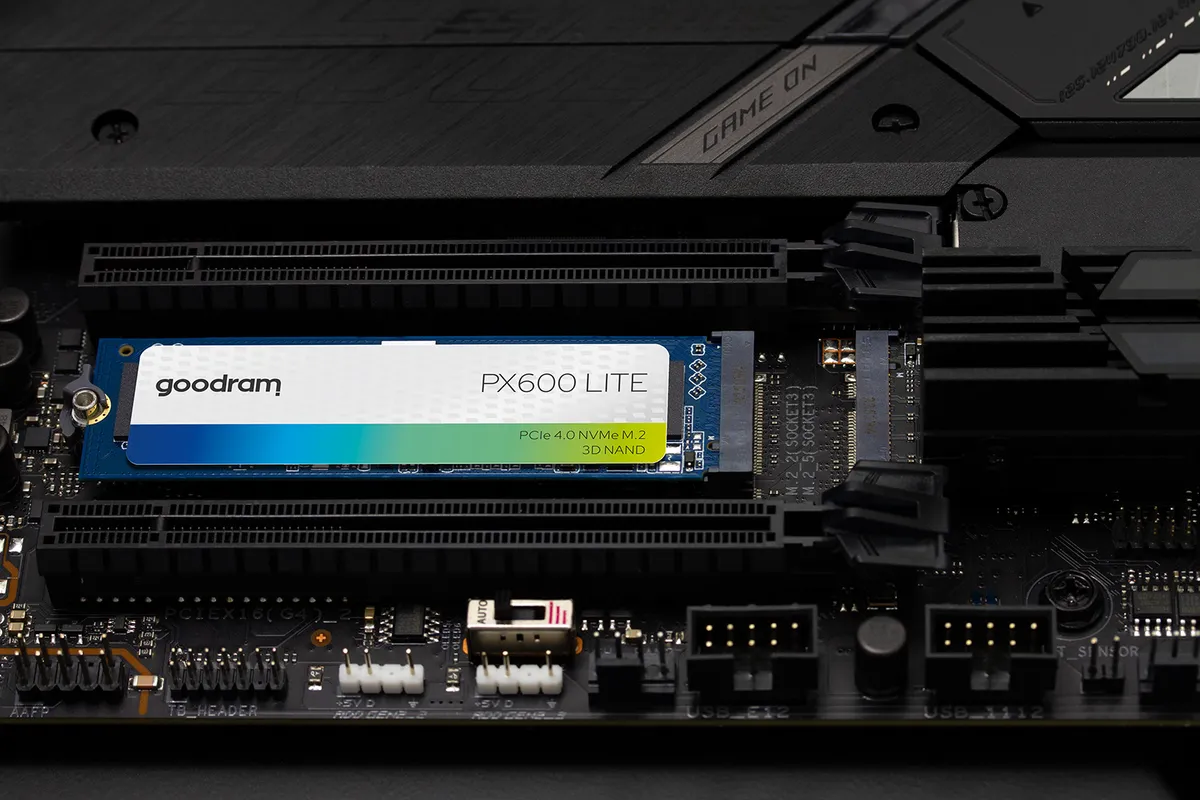Накопичувач SSD 1TB Goodram PX600 Lite M.2 2280 PCIe 4.0 x4 NVMe TLC NAND (SSDPR-PX600L-01T-80) - мініатюра 2