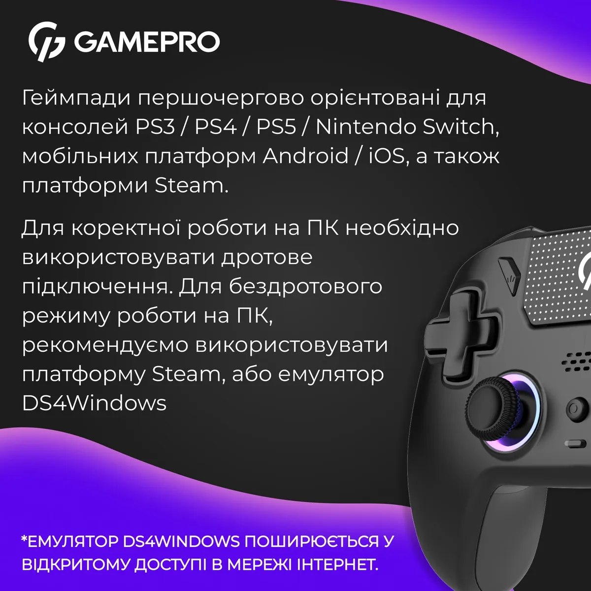 Геймпад GamePro GPS20B Black - мініатюра 13