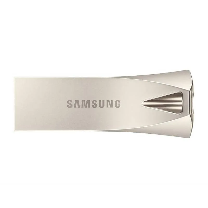 Флеш-накопичувач USB3.1 256GB Samsung Bar Plus Champagne Silver (MUF-256BE3/APC) - мініатюра 7