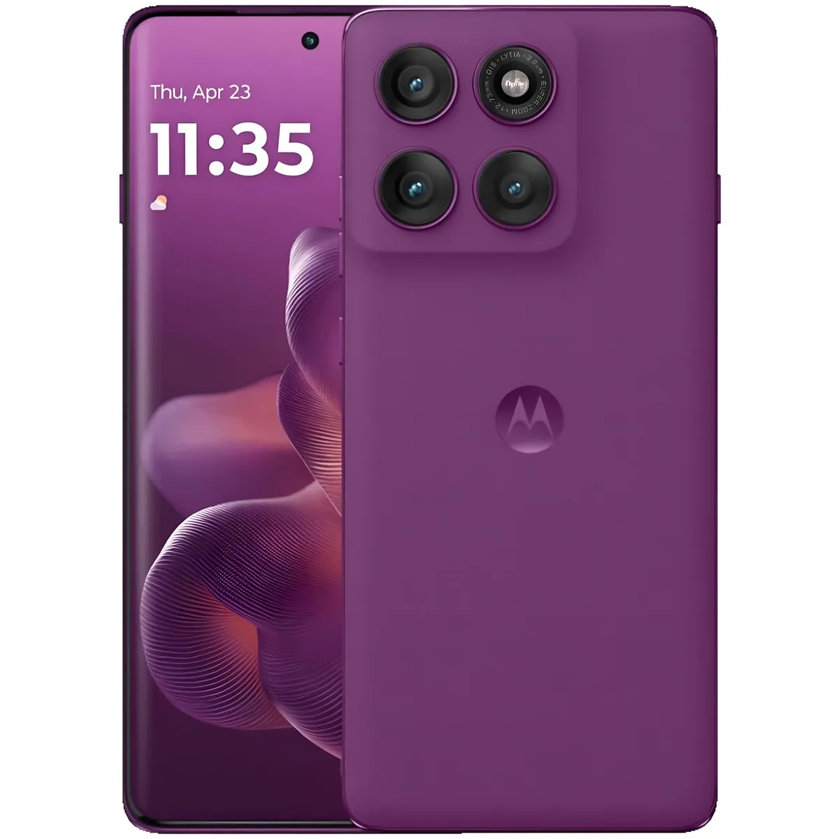 Смартфон Motorola Moto Edge 60 Pro 8/256GB Sparkling Grape (PB7X0089RS) - мініатюра 11