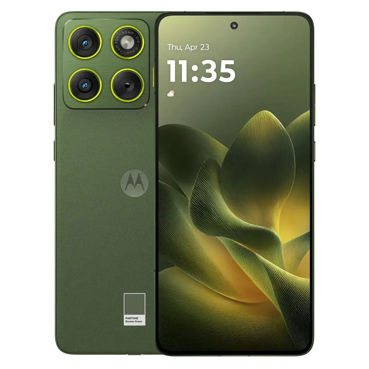 Смартфон Motorola Moto Edge 70 12/512GB Bronze Green (PBA50046RS) - мініатюра 5
