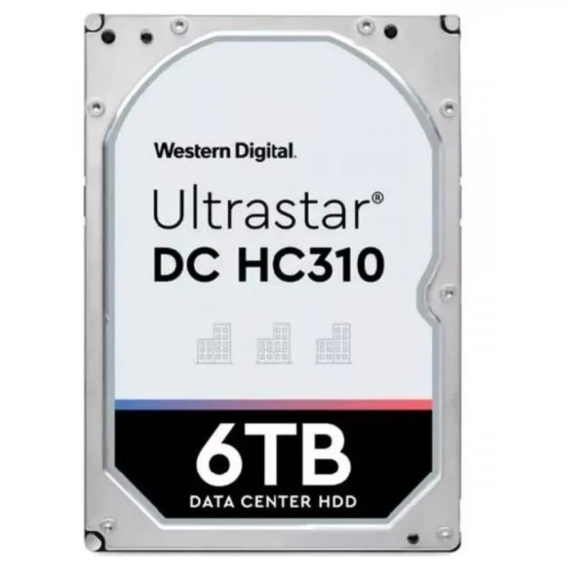 Накопичувач HDD 3.5" SATA 6.0TB WD Ultrastar DC HC310 7200rpm 256MB (HUS726T6TALE6L4) - зображення 1