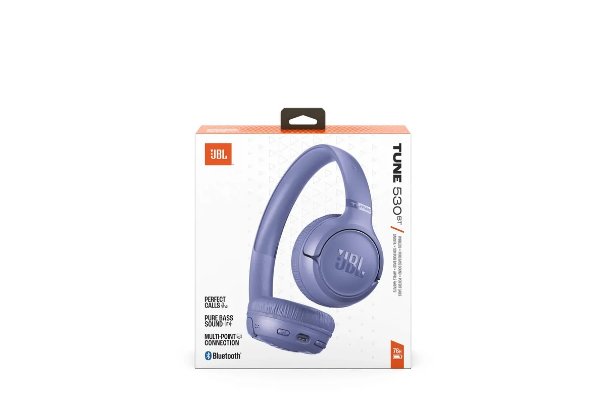 Bluetooth-гарнітура JBL Tune 530BT Lavender (JBLT530BTLAVEU) - мініатюра 9