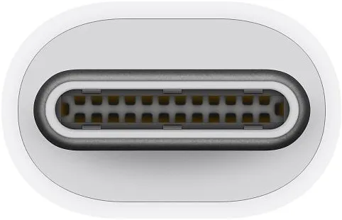 Адаптер Apple Thunderbolt 3 (USB-C) to Thunderbolt 2 Adapter A1790 White (MMEL2) - зображення 1