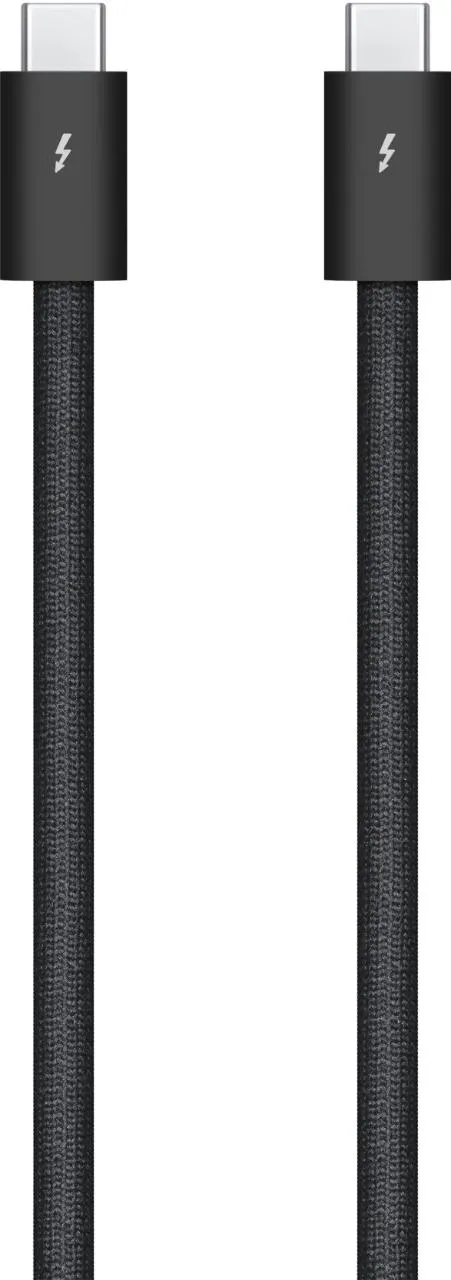 Кабель Apple Thunderbolt 4 USB-C Pro 1 м A2804 Black (MU883) OEM - мініатюра 2