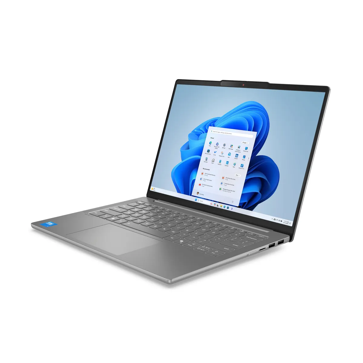 Ноутбук Lenovo IdeaPad Slim 5 14IRH10R (83J0006YRA) Luna Grey - мініатюра 4