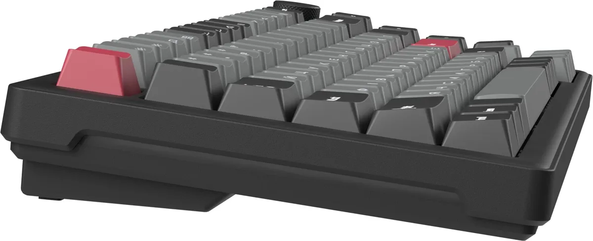 Клавіатура бездротова GamePro Asgard Yord Keychron Super Red Switch Black (MK266BK) - мініатюра 3