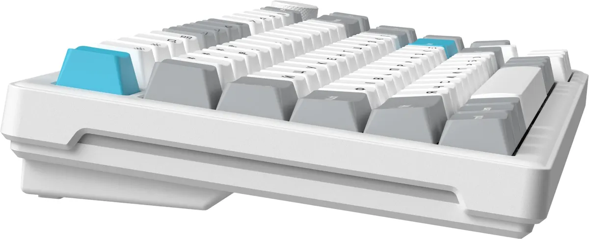 Клавіатура бездротова GamePro Asgard Yord Keychron Super Red Switch White (MK266WH) - мініатюра 2