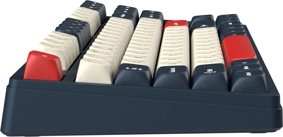 Клавіатура бездротова GamePro Asgard Ragnar Keychron Super Red Switch Blue (MK285BL) - мініатюра 3