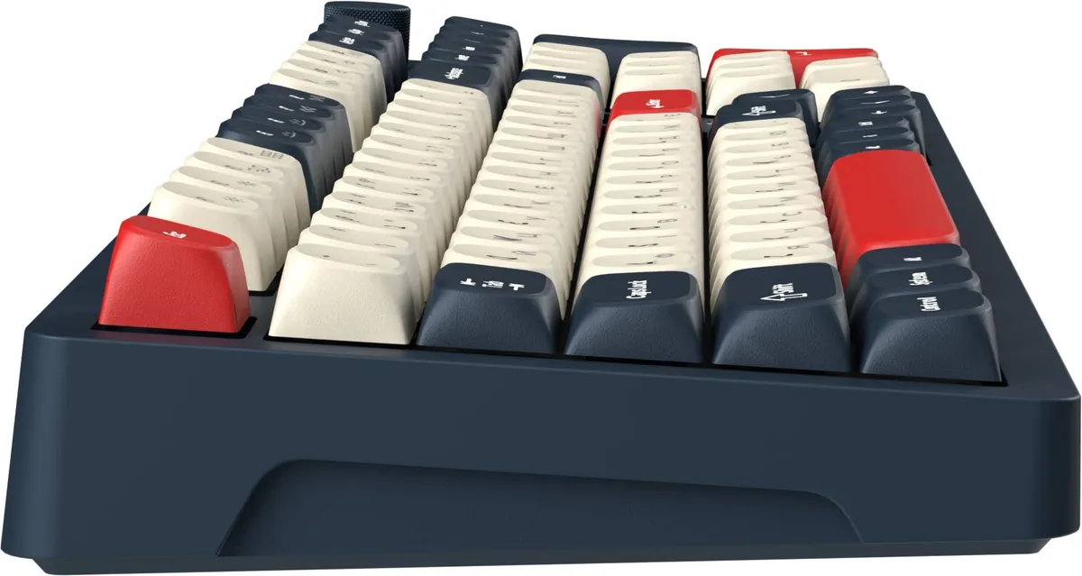 Клавіатура бездротова GamePro Asgard Drakkar Keychron Super Red Switch Blue (MK305BL) - мініатюра 3