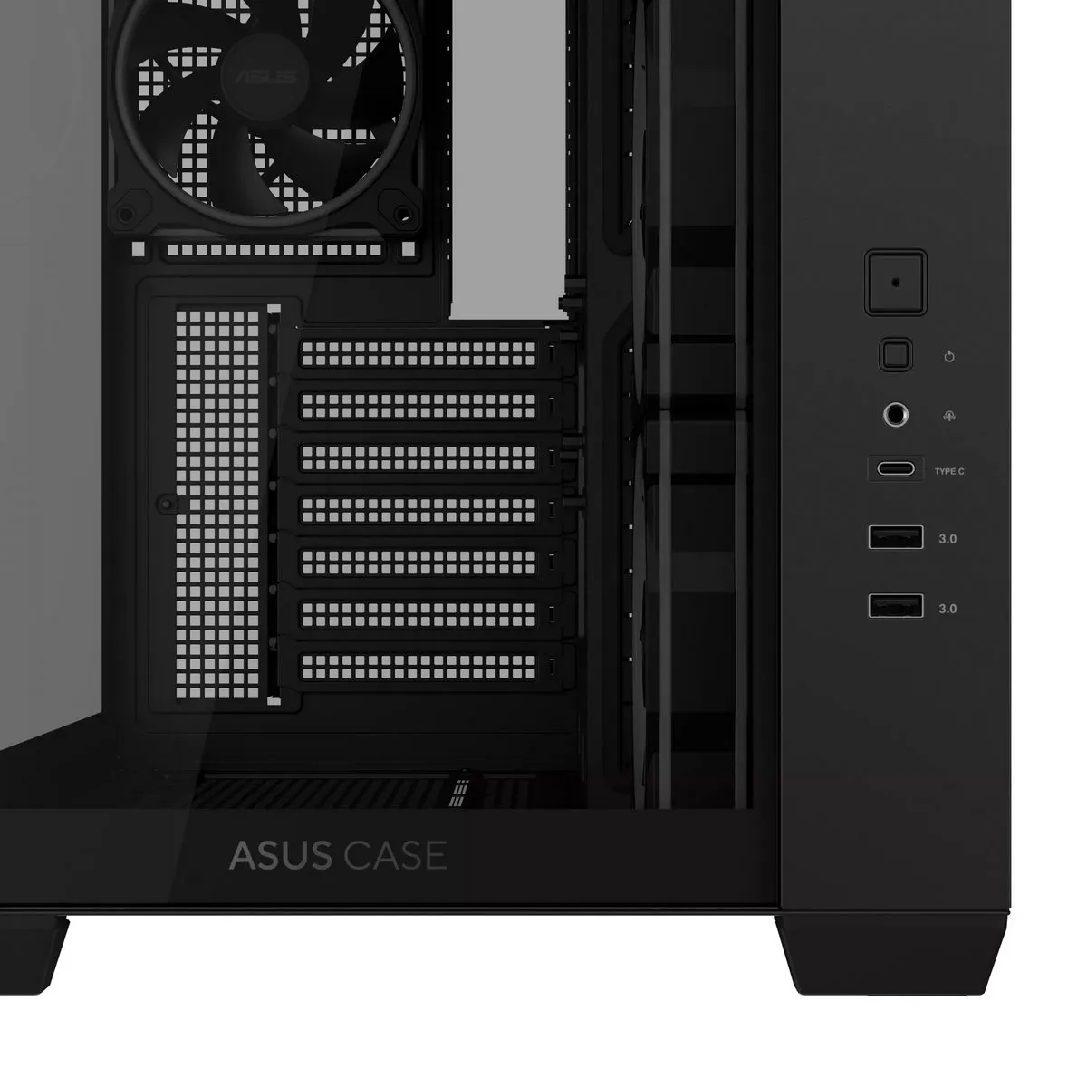 Корпус Asus A32 Plus Black Tempered Glass (90DC00S0-B19000) - мініатюра 12
