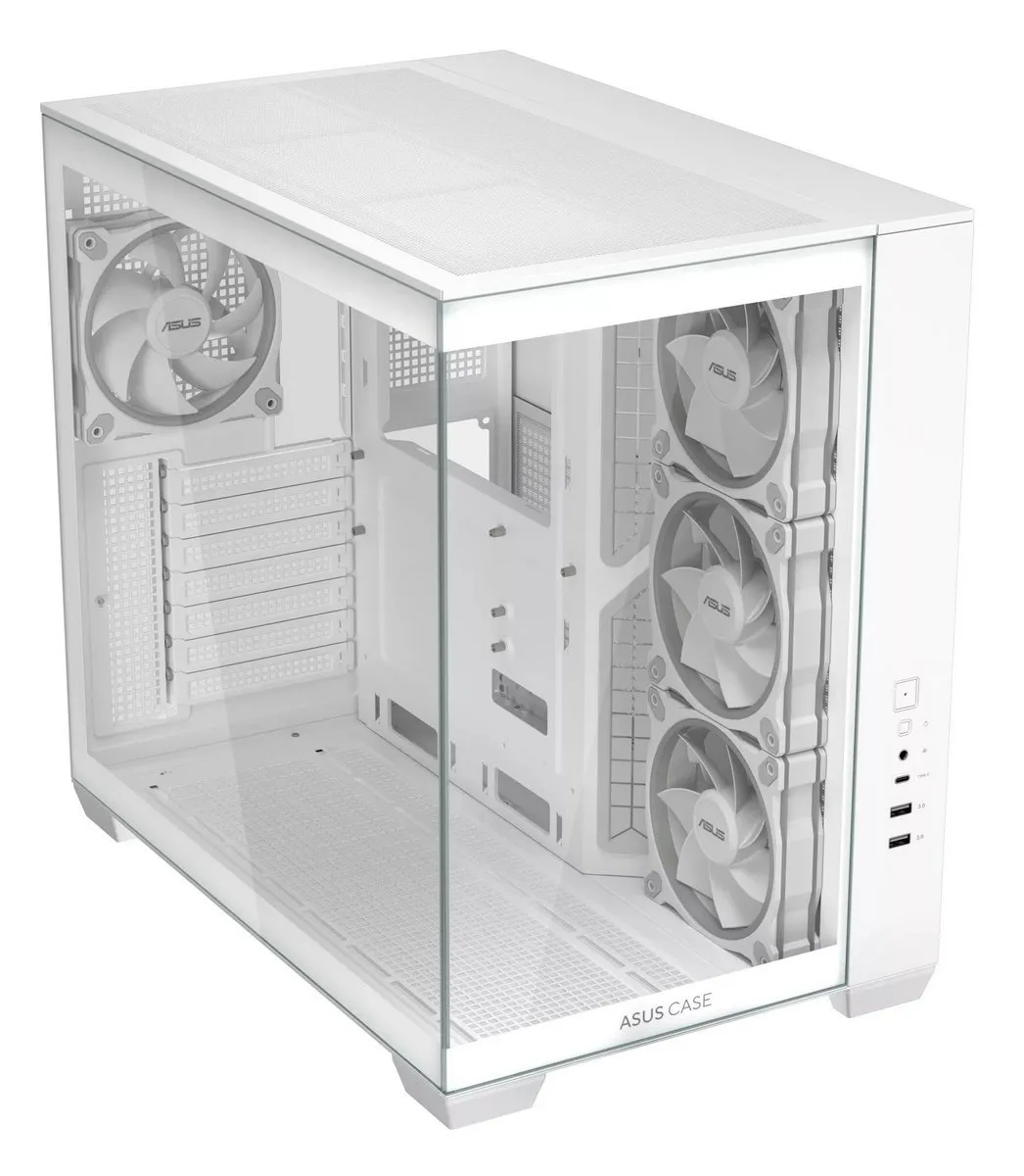 Корпус Asus A32 Plus White Tempered Glass (90DC00S3-B19000) - мініатюра 5