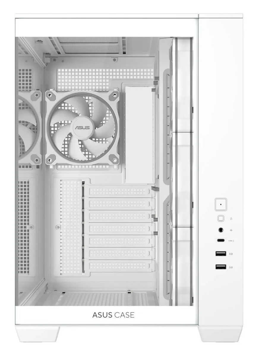 Корпус Asus A32 Plus White Tempered Glass (90DC00S3-B19000) - мініатюра 6