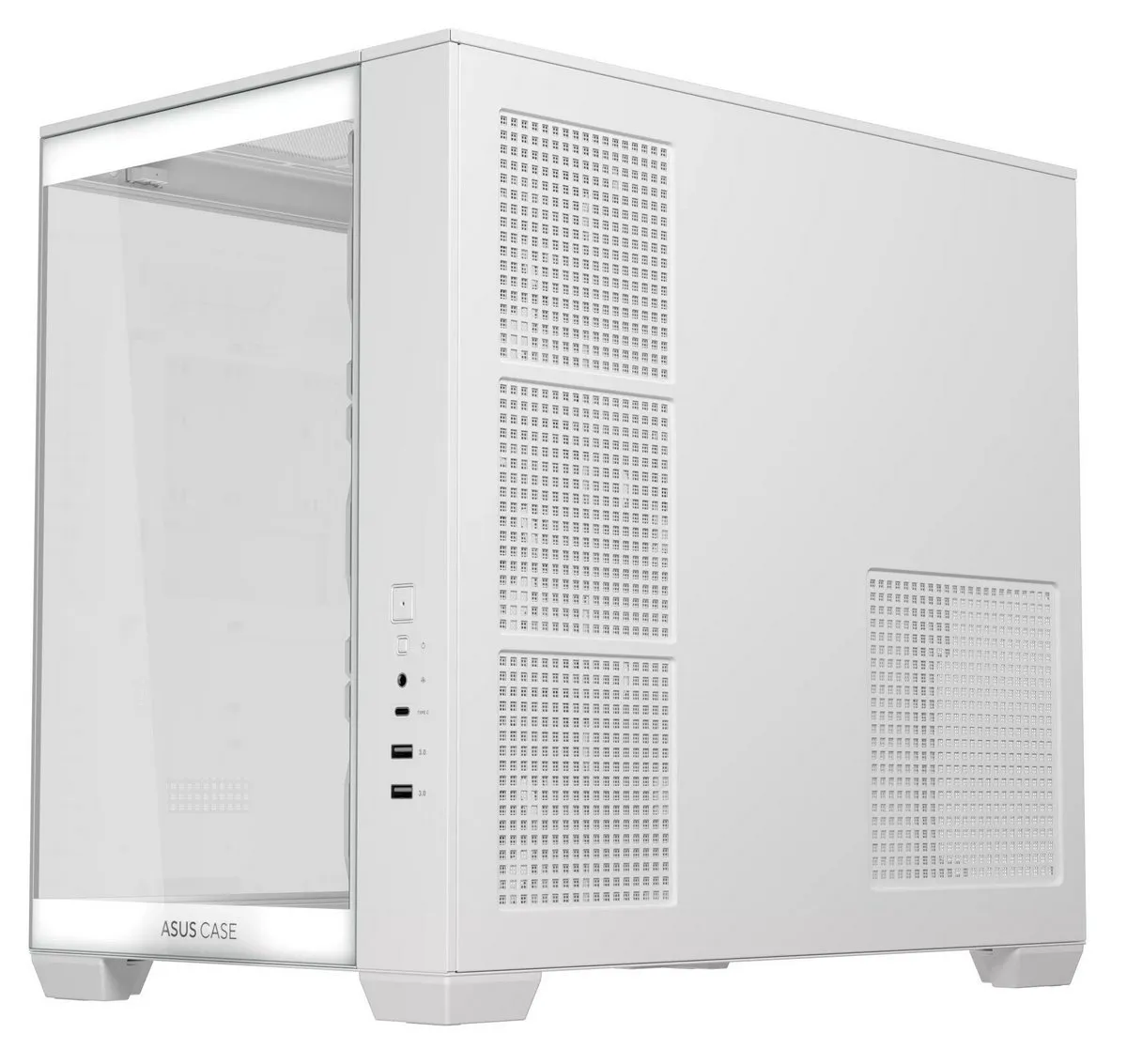 Корпус Asus A32 Plus White Tempered Glass (90DC00S3-B19000) - мініатюра 8