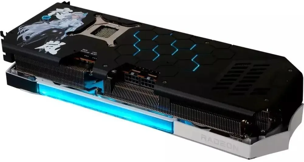 Відеокарта AMD Radeon RX 9070 XT 16GB GDDR6 Hellhound Reva Edition PowerColor (RX9070XT 16G-L/OC/REVA) - мініатюра 7