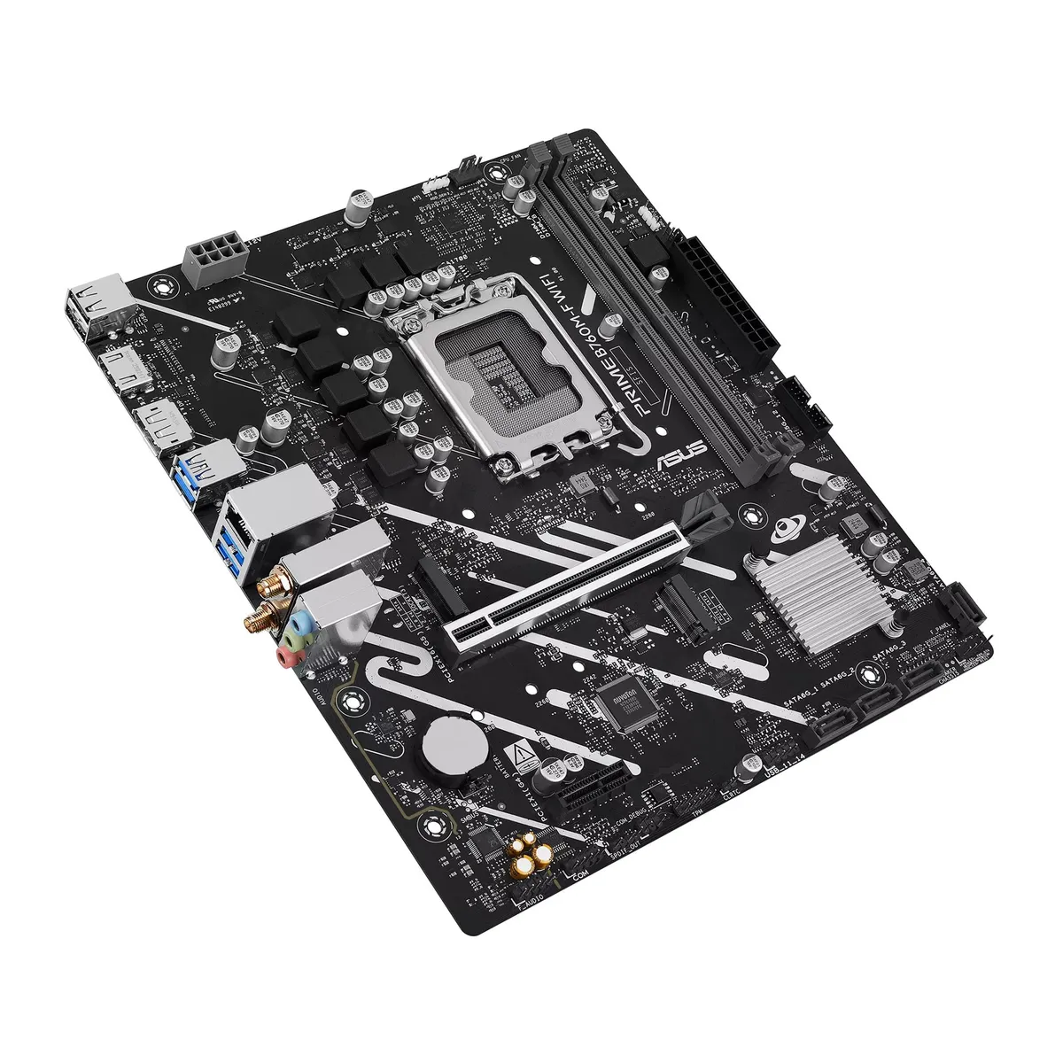 Материнська плата Asus Prime B760M-F WiFi Socket 1700 - мініатюра 5