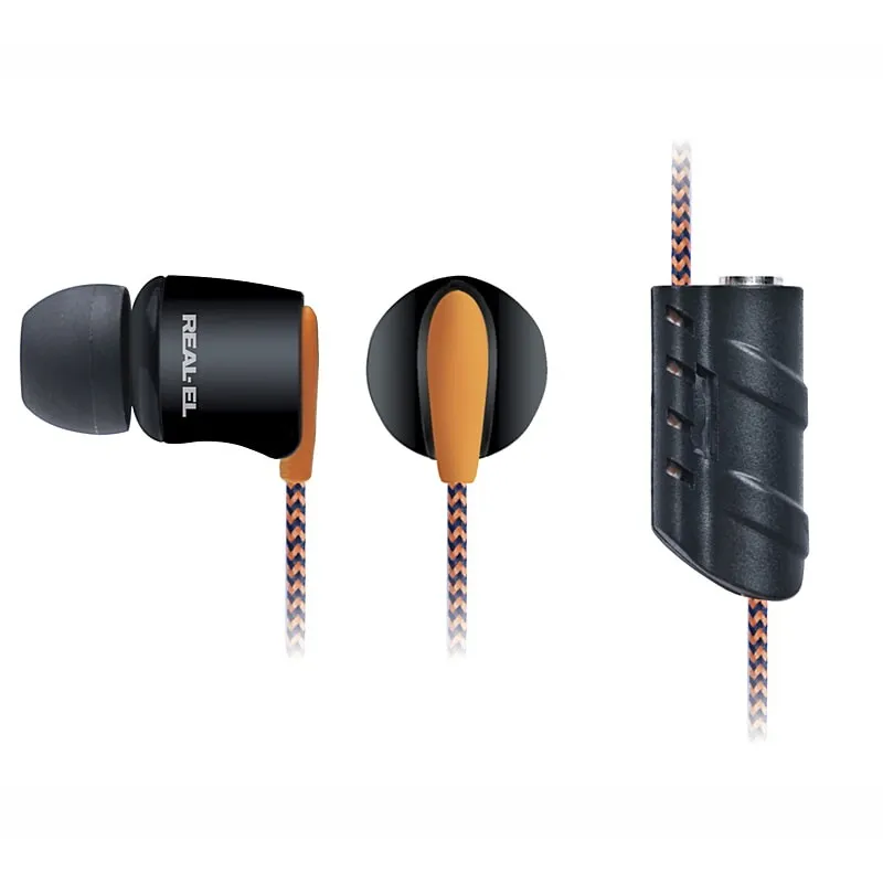 Навушники REAL-EL Z-1700 Black - зображення 1