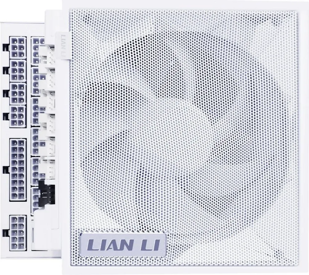 Блок живлення Lian Li Edge Gold 1000W White with Hub, EU Cord (G9P.EG1000G.WH00.EU) - мініатюра 2