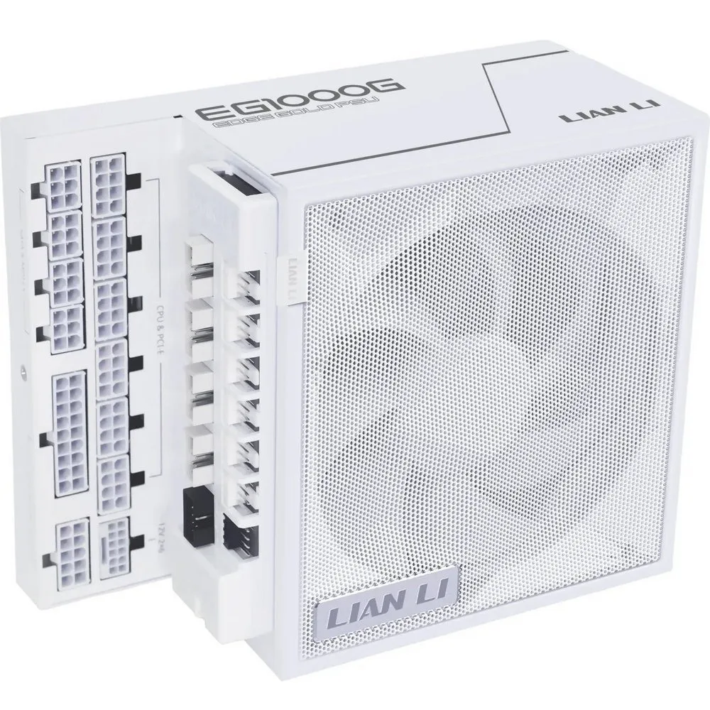 Блок живлення Lian Li Edge Gold 1000W White with Hub, EU Cord (G9P.EG1000G.WH00.EU) - мініатюра 6