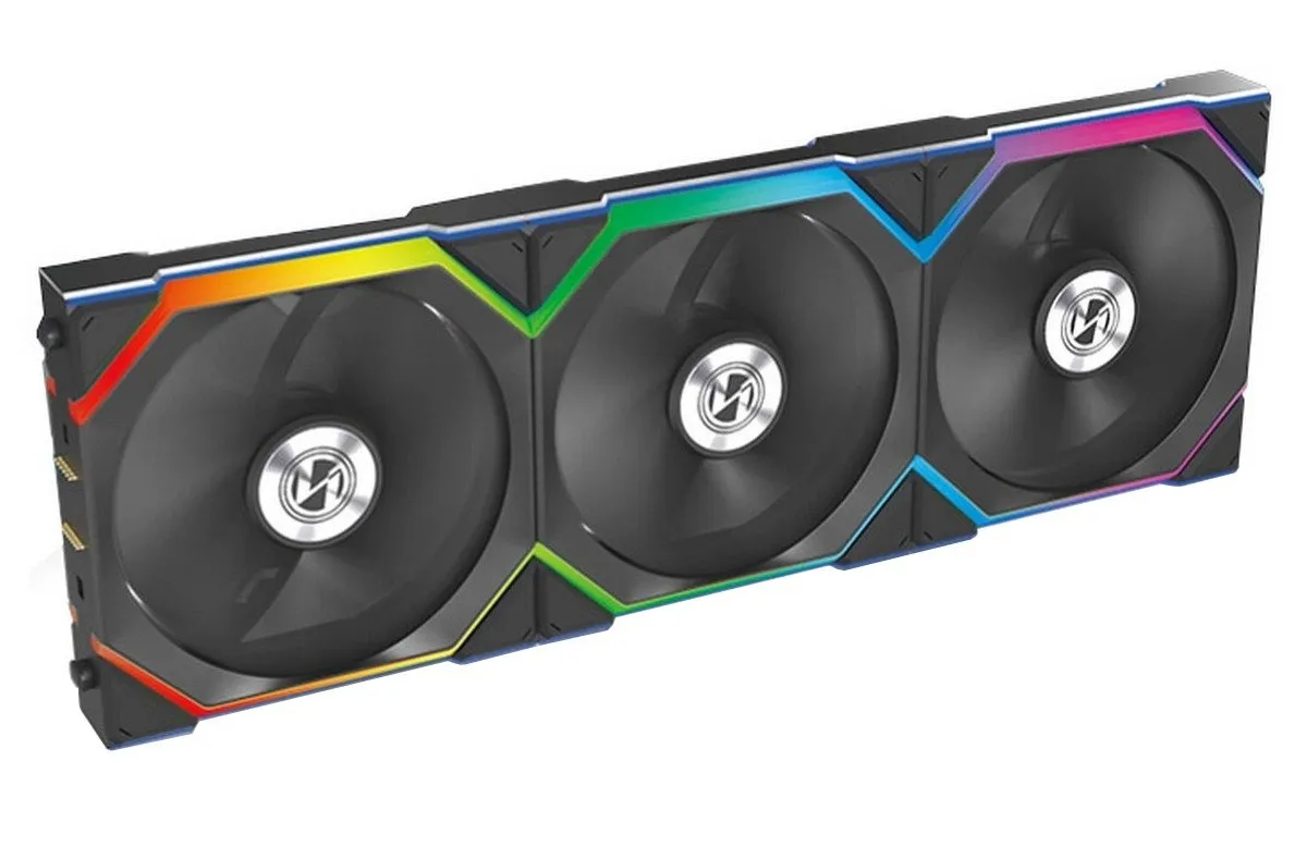 Вентилятор Lian Li Uni Fan SL Wireless 120-3 Reverse Blade Black (G99.12RSL1W3B.00) - мініатюра 5