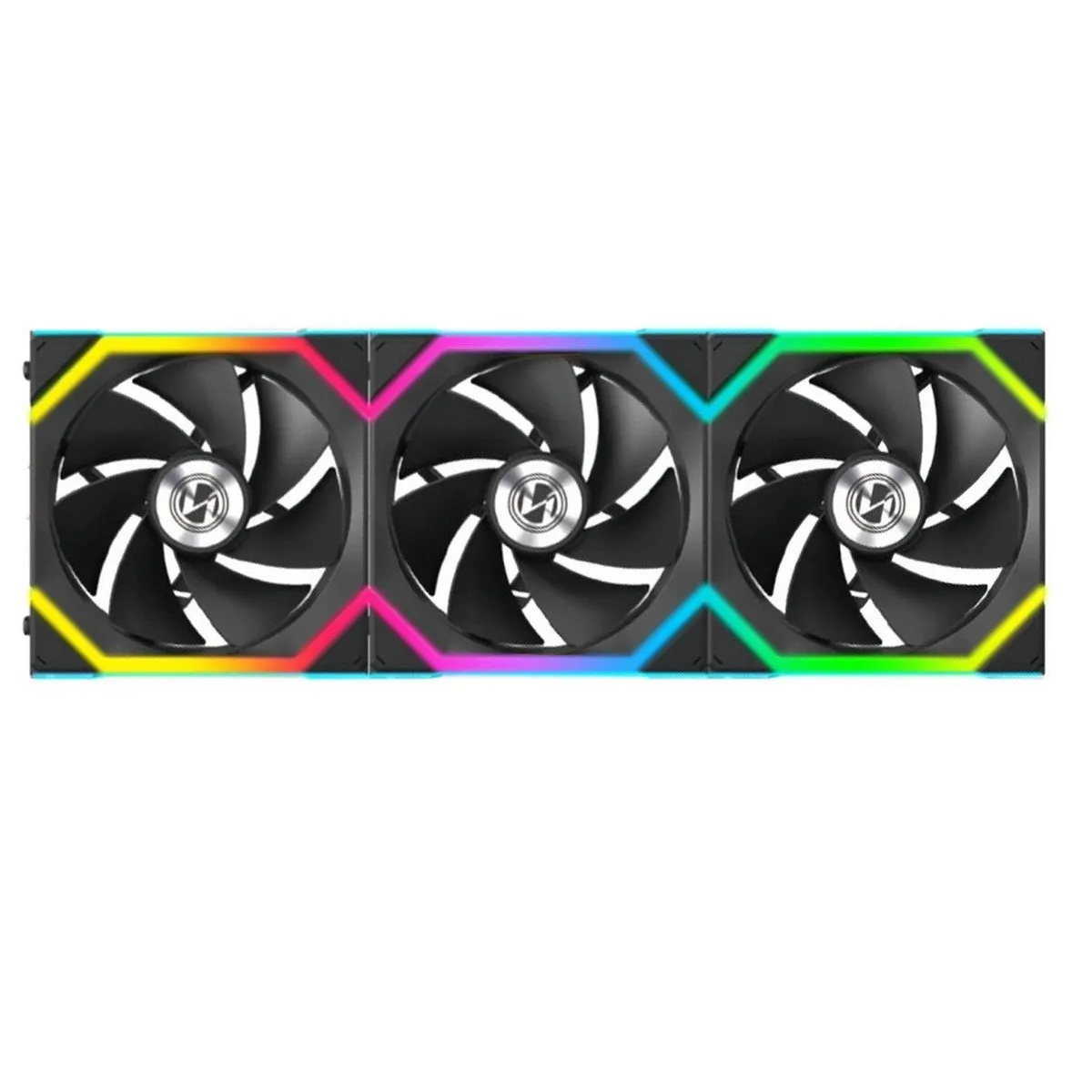 Вентилятор Lian Li Uni Fan SL Wireless 120-3 Reverse Blade Black (G99.12RSL1W3B.00) - мініатюра 6