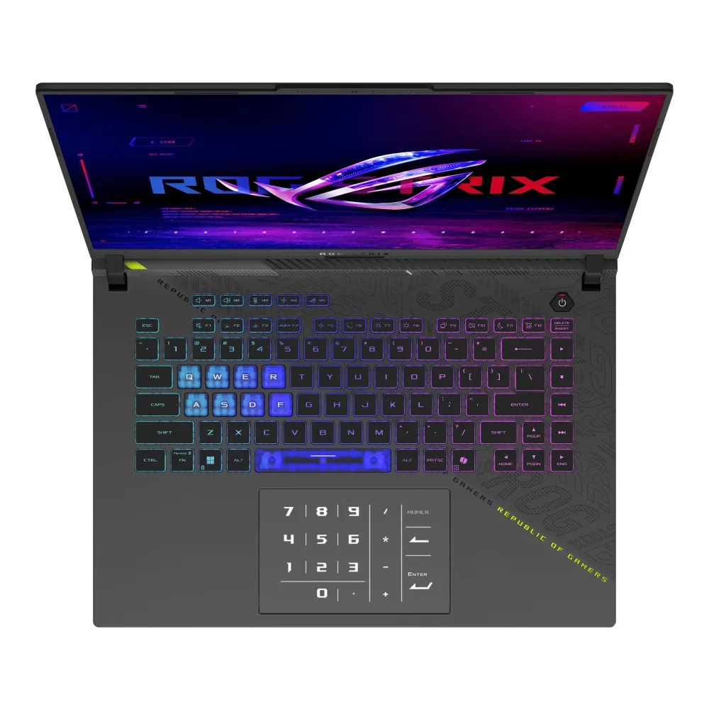 Ноутбук Asus ROG Strix G16 G614PR-RV033 (90NR0NJ7-M005Y0) Eclipse Gray - мініатюра 2