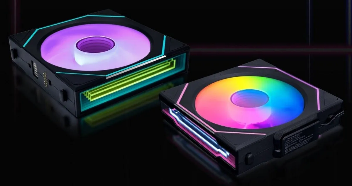 Вентилятор Lian Li Uni Fan SL-INF Wireless 120-3 Reverse Blade Black (G99.12RSLIN1W3B.00) - мініатюра 3