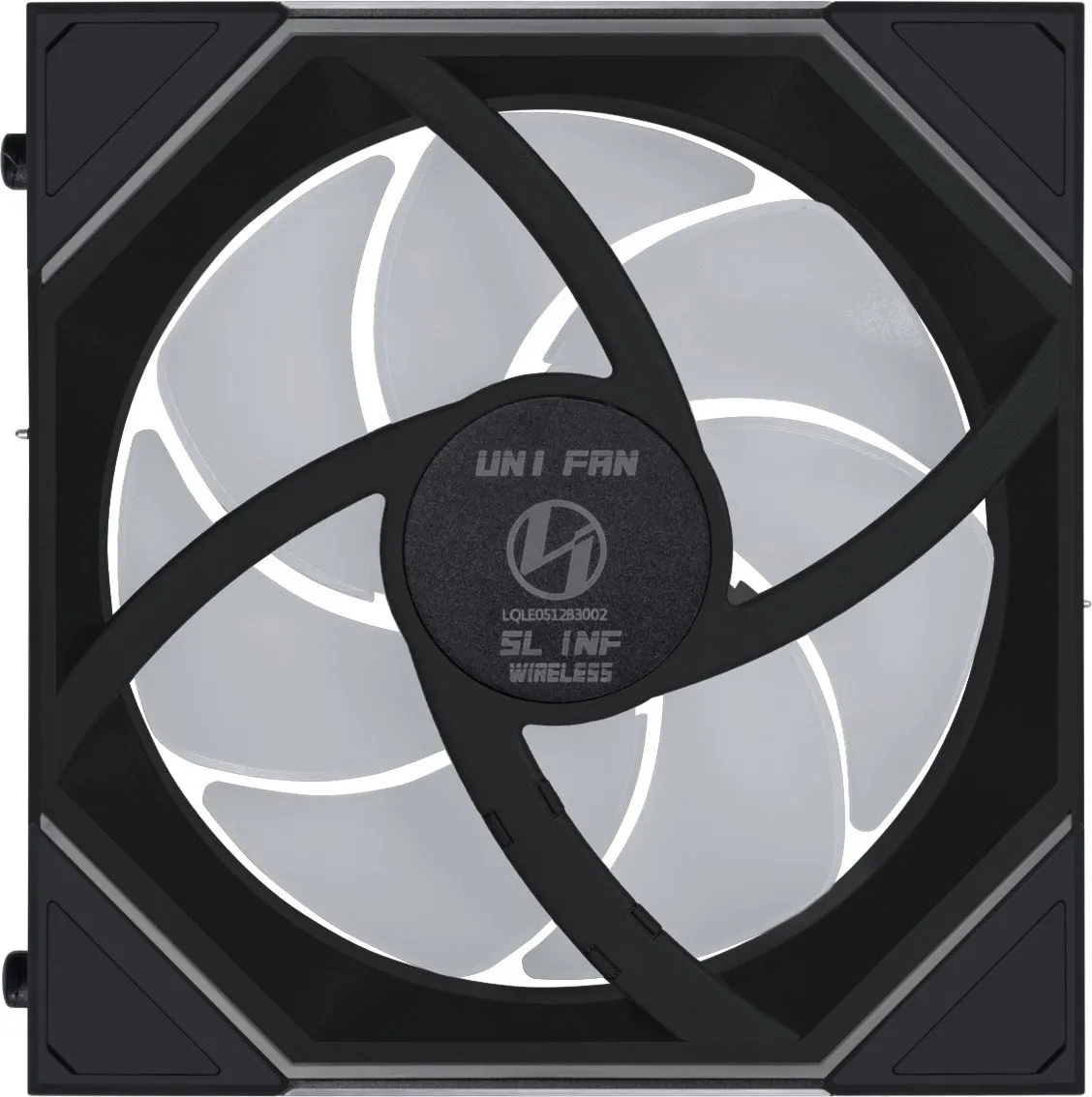 Вентилятор Lian Li Uni Fan SL-INF Wireless 120-3 Reverse Blade Black (G99.12RSLIN1W3B.00) - мініатюра 6
