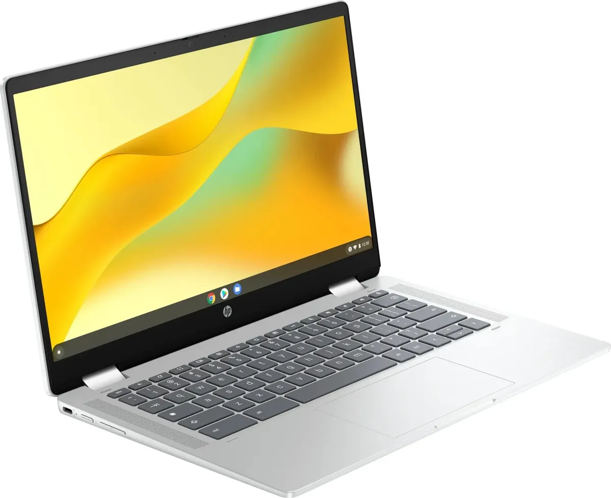 Ноутбук HP Chromebook x360 (198828598608) Silver - мініатюра 3