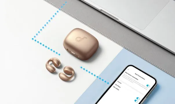 Bluetooth-гарнітура Anker SoundCore C40i Golden (A3331GB1) - мініатюра 10