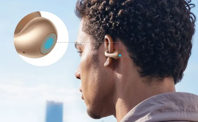 Bluetooth-гарнітура Anker SoundCore C40i Golden (A3331GB1) - мініатюра 9