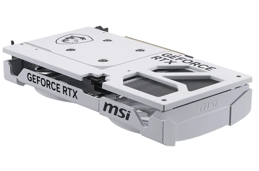 Відеокарта GF RTX 5060 Ti 16GB GDDR7 Ventus 2X OC White Plus MSI (GeForce RTX 5060 Ti 16G VENTUS 2X OC WHITE PLUS) - мініатюра 4