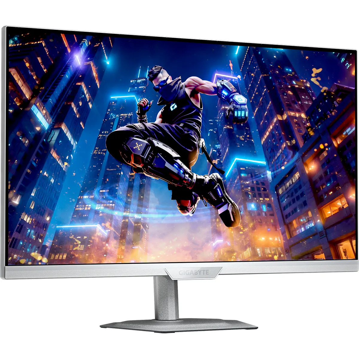Монітор Gigabyte 27" M27Q2 QD Ice IPS White 200Hz - мініатюра 7