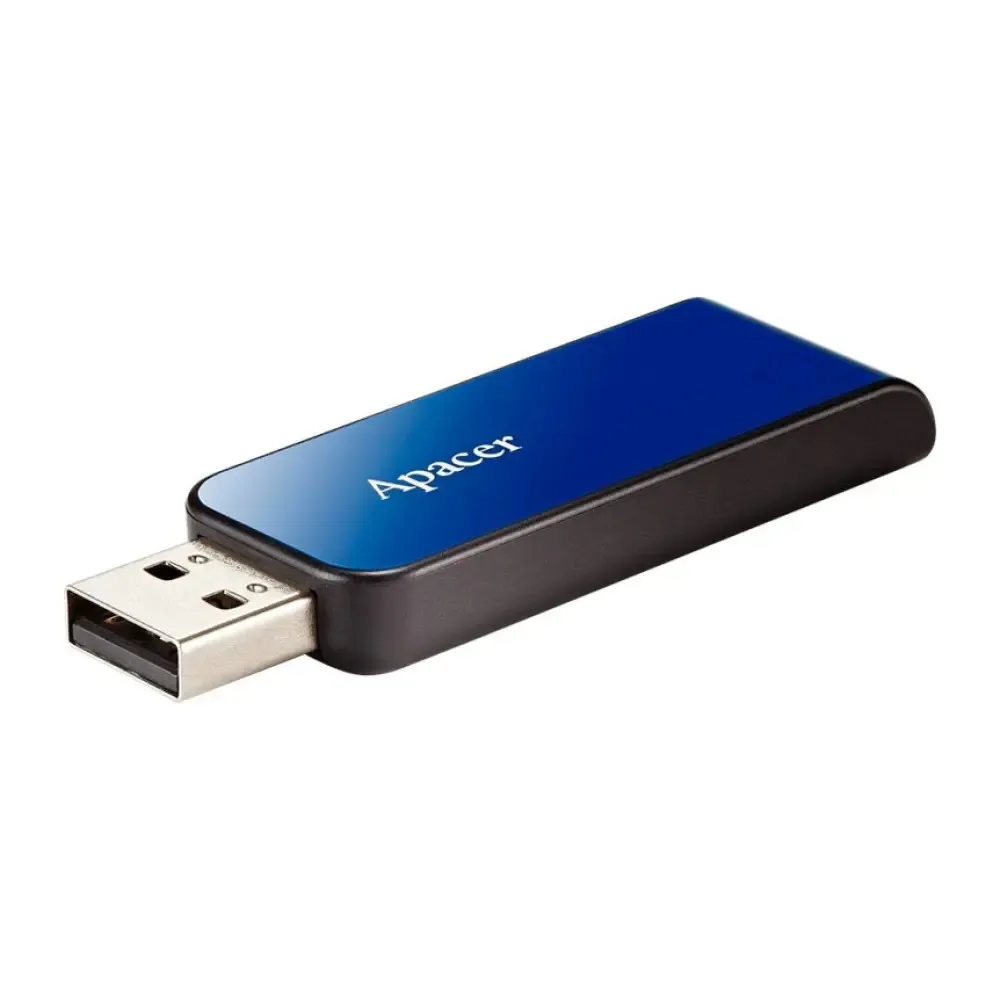 Флеш-накопичувач USB  64GB Apacer AH334 Blue (AP64GAH334U-1) - мініатюра 4