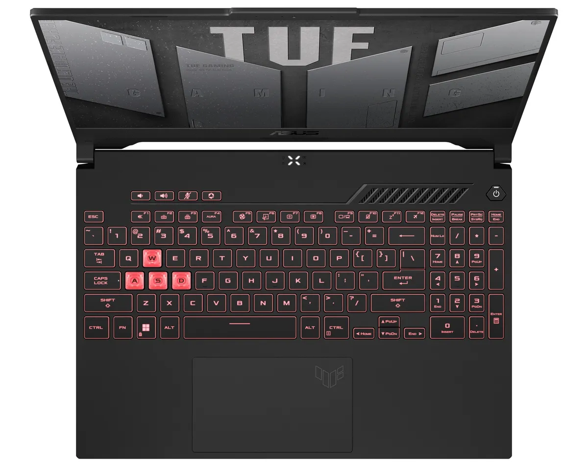 Ноутбук Asus TUF Gaming A17 FA707NUG-HX146 (90NR0EF5-M00AK0) Mecha Gray - мініатюра 4