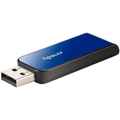 Флеш-накопичувач USB  32GB Apacer AH334 Blue (AP32GAH334U-1) - мініатюра 3