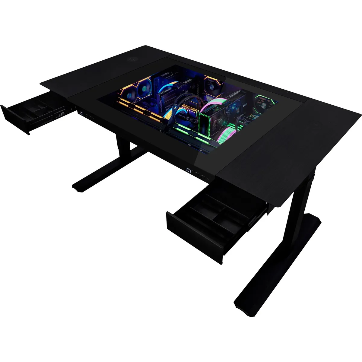 Корпус-стіл Lian Li DK07X Black (G99.DK07X.10EU) - мініатюра 9