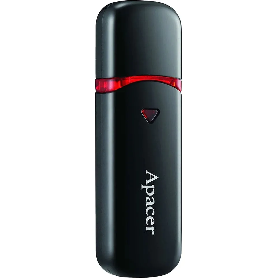 Флеш-накопичувач USB 64GB Apacer AH333 Black (AP64GAH333B-1) - мініатюра 2