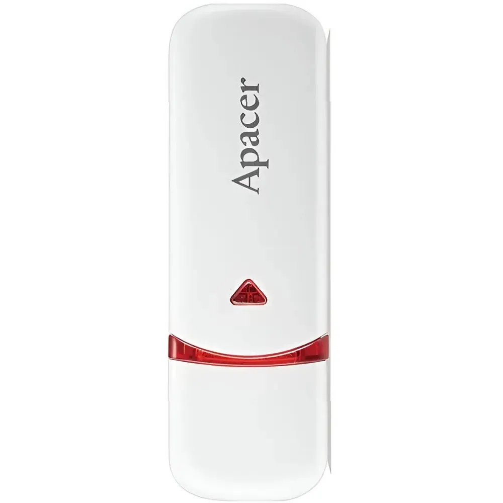Флеш-накопичувач USB 64GB Apacer AH333 White (AP64GAH333W-1) - зображення 1