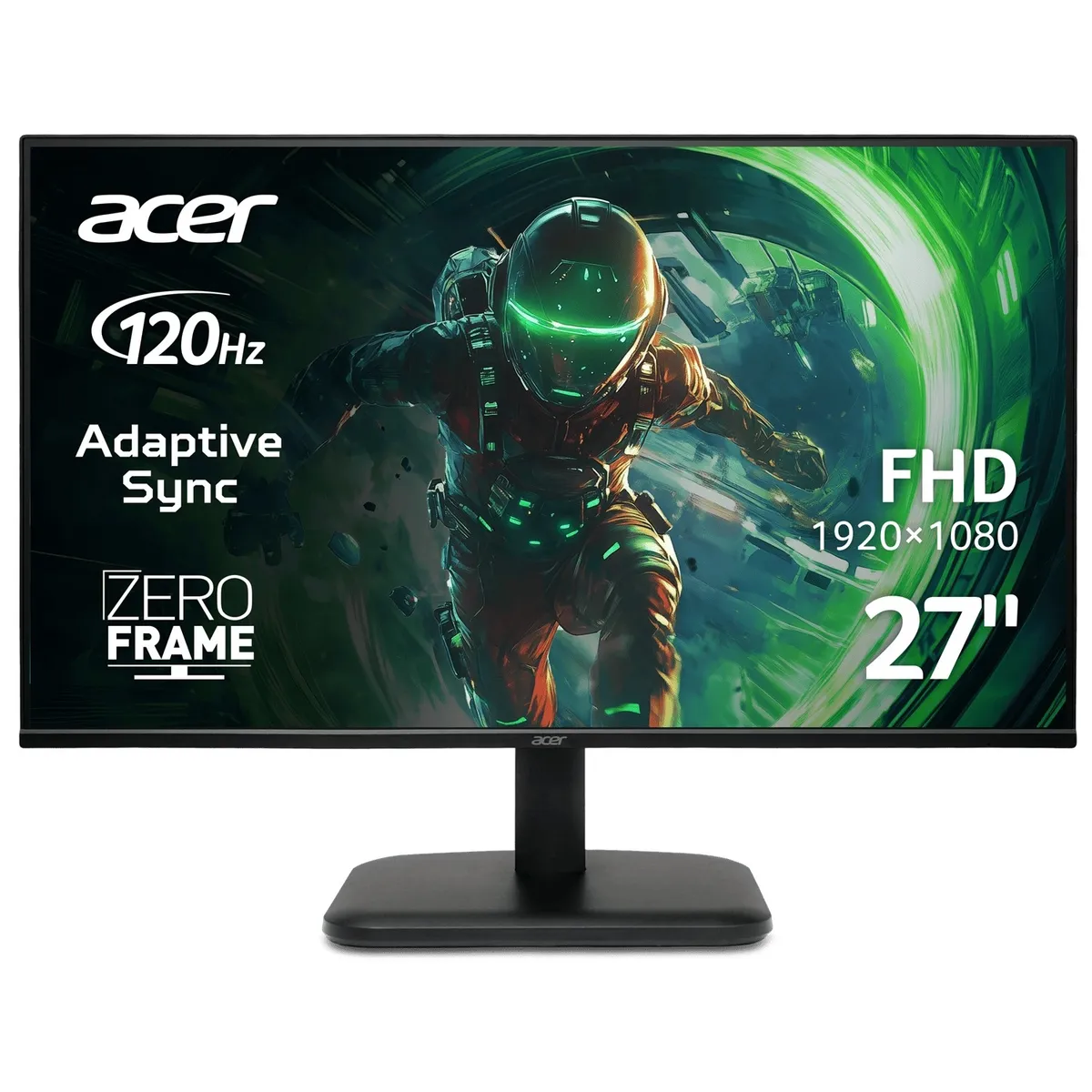 Монітор Acer 27" EK271Gbi (UM.HE1EE.G01) IPS Black 120Hz - зображення 1