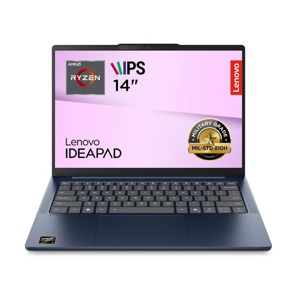 Ноутбук Lenovo IdeaPad Slim 5 14ARP10 (83HT003ERA) Cosmic Blue - зображення 1