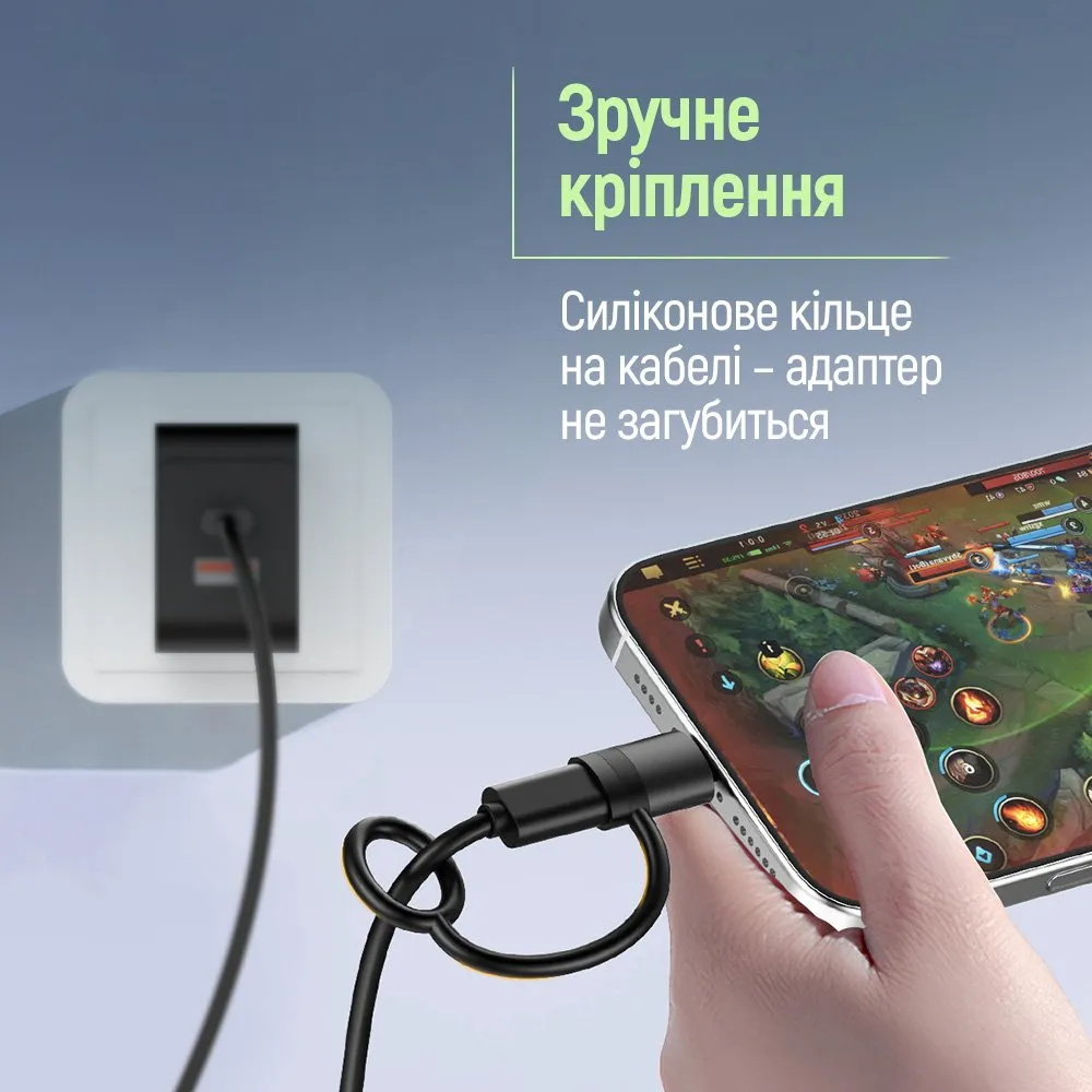 Адаптер ColorWay Lightning - USB-C (CW-AD-LC) - мініатюра 13